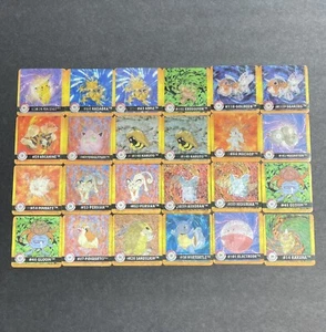 LOT OF 24 Pokemon Premier Edition 3D Action Flipz From 1999 By Artbox - Nintendo - Picture 1 of 9