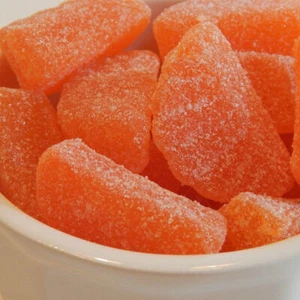 Gelatine di frutta gommose a fette d'arancia - sacchetto da 10 libbre - fresche e gustose - MIGLIOR PREZZO - Foto 1 di 2