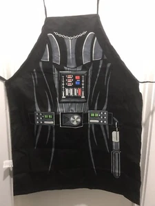 Star Wars offizielle Darth Vader schwarze Krawatte Baumwolle Kochschürze Icup Lucasfilm - Bild 1 von 3