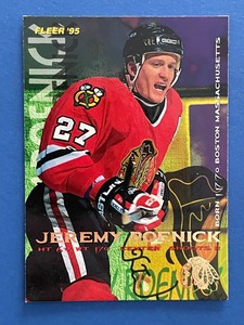 1994-95 Fleer Hockey #45 JEREMY ROENICK Chicago Black Hawks
