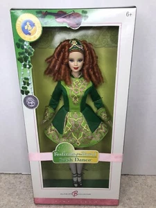 Barbie Irish Dance Puppe K7920 Festivals of the World Pink Label von 2006 - Bild 1 von 8