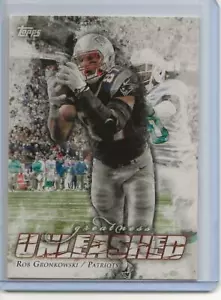 2014 Topps Greatness Unleashed Rob Gronkowski #GURGR New England Patriots - Picture 1 of 2