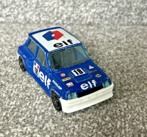 Burago 1:43 Scale Renault 5 Turbo Diecast Model Toy Car ELF 18 Vintage Bburago - Picture 1 of 17