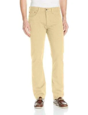 Мужские прямые джинсы Levi's 501 оригинальный крой на пуговицах желтые 2576 - Изображение 1 из 2