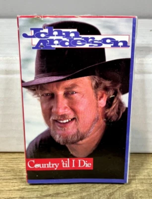 John Anderson: Country Til I Die - 1994 BNA - Cassette Single - Brand New Sealed - Image 1 of 3