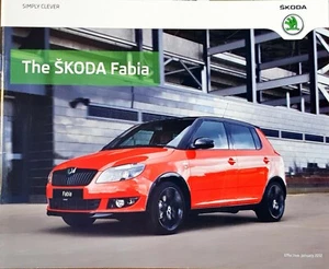 Skoda Fabia Brochure 2012 - Picture 1 of 1