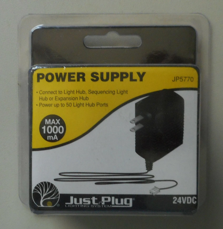 Woodland Scenics Just Plug Power Supply JP5770