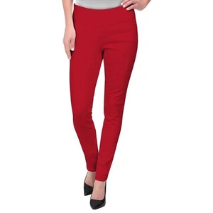 Hybrid & Company super bequeme Stretch Pull On Millenium Hose in Rot - Größe 1X - Bild 1 von 9