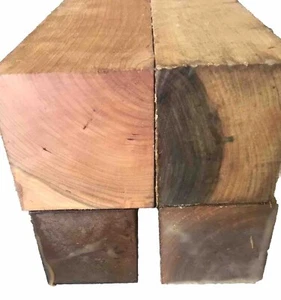 3” x 3” x 12” Ambrosia Ahorn Nussbaum Kirschahorn Drechselholz Rohlinge versiegelt Menge 4 - Bild 1 von 1