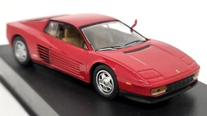 Atlas 1/43 Ferrari Testarossa 1984 Rosso Red Scale Diecast Model Car - Picture 1 of 5