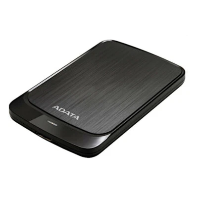 NEW ADATA HV320 2TB Black SLIM External HDD Storage Portable USB 3.2 Hard Drive - Image 1 of 3