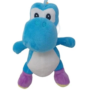 Nintendo Super Mario blau Yoshi Plüschtier 10 Zoll Dinosaurier Good Stuff Stofftier - Bild 1 von 7
