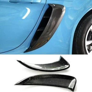  carbon fiber side air vents for Porsche 718 Boxster Cayman 2016-2018 carbon - Bild 1 von 9