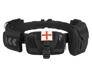 Cinturón de batalla YAKEDA Tactical Duty 7 en 1 aplicación de la ley policía utilidad ajustable - Imagen 1 de 17