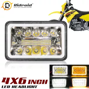 Faro LED reflector haz sellado halo para Suzuki DRZ400SM DRZ400S DRZ400 4x6 - Imagen 1 de 15
