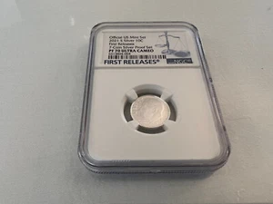 2017-S SILVER ROOSEVELT DIME E.R. NGC PF70 UC. "BLUE LABEL" TOP POP "LAST ONE" - Picture 1 of 4