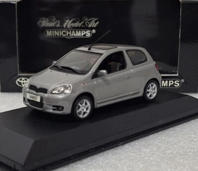 Toyota Yaris TS 2001 Grey Met 1:43 Minichamps EXTREMELY RARE!! - Image 1 of 4