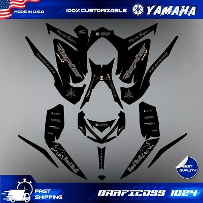 Yamaha Raptor 700 700R Kit Gráficos 2013 2014 2017 a 2025 Calcomanías Pegatinas ATV Foto 1 de 4