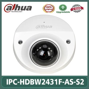 Dahua IPC-HDBW2431F-AS-S2 4MP IR H.265+ PoE integriertes Mikrofon Dome Netzwerk IP Kamera - Bild 1 von 3