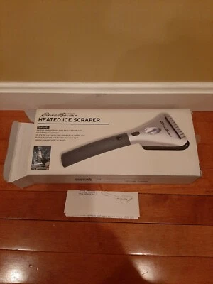 Ice scraper Eddie Bauer heated ice scraper car flashlight Extends New open box  - Image 1 of 4