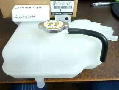 2006-2013 Mazda MX-5 Miata Radiator Reservoir Tank w/Cap OEM NEW LFG1-15-350C* - Image 1 of 3