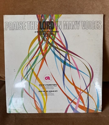 NEW/SEALED--PRAISE THE LORD IN MANY VOICES AVM-102 LP Carnegie GOSPEL-LP/VINYL - Imagem 1 de 2