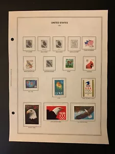 US 1991 stamps new with album page - Picture 1 of 1