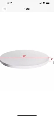 Homend 110V Electric Motorized Rotating Turntable Display Stand 24inch/60cm D... - Image 1 of 4