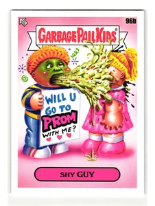 Shy Guy 2020 Garbage Pail Kids Prom Date Parody Sticker - Picture 1 of 2
