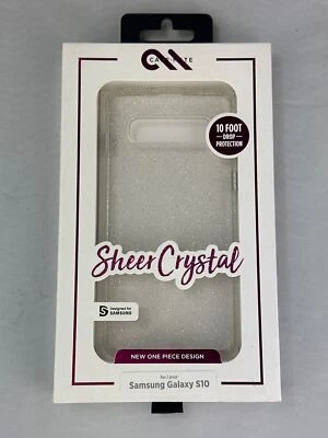 Funda-Mate Cristal Transparente para Samsung Galaxy S10 - Transparente Foto 1 de 2