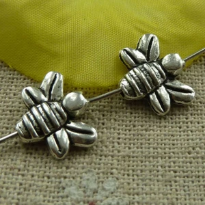 Free Ship 150 pcs tibetan silver bee spacers 14x11mm L-3793 - Picture 1 of 4