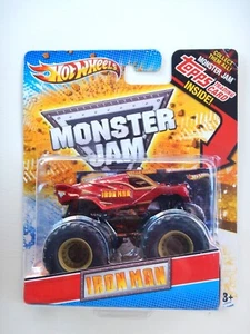 Iron Man Monster Jam Truck (2012)(Topps Trading Card)(Hot Wheels) - Picture 1 of 2