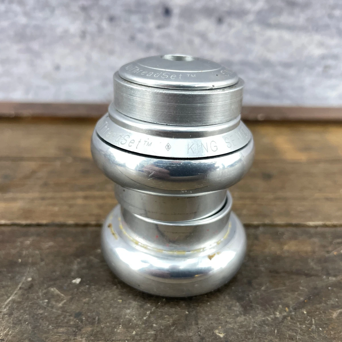 パーツ CHRIS KING nothreadset 1 1/8 inch silver Chris King NoThreadSet Tapered Headset (Silver) (1-1/8