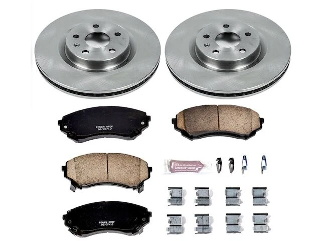 Pastilha de freio dianteiro e kit de rotor para 2008-2014 Cadillac CTS 2009 2010 2011 DB385WP - Imagem 1 de 1