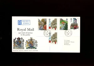 1985 350 Years Royal Mail Postal Services Royal Mail FDC Buckingham Palace CDS. - Picture 1 of 1
