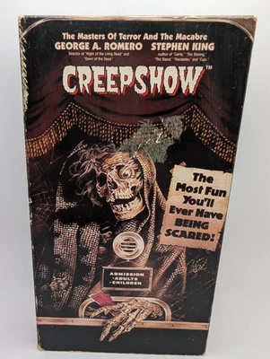 Creepshow VHS George Romero Stephen King Vintage Video 1982 Horror - Image 1 of 4