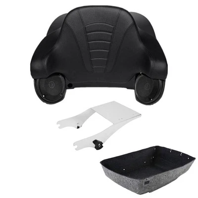 Altavoces portaequipajes King para maletero aptos para Harley Electra Glide 1997-08 Foto 1 de 4