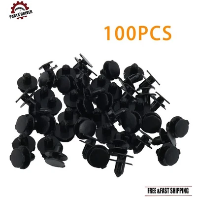 Remache retenedor clip empuje protector contra salpicaduras parachoques 100X para Infiniti G20 EX35 EX37 EE. UU. Foto 1 de 4