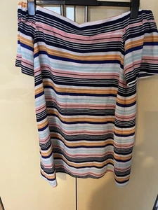 Size 12 Off The Shoulder Short Summer Dress - Picture 1 of 2