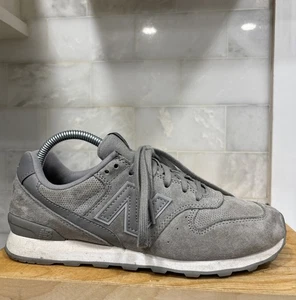 Zapatillas deportivas New Balance 696 gris gamuza WL696WPG para mujer talla 8” - Imagen 1 de 24