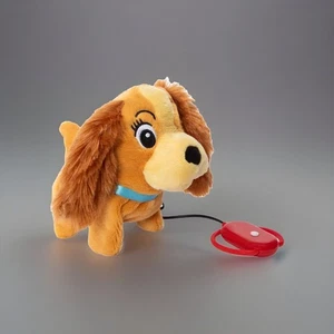 🔥Lady and The Tramp Disney Vagabundo Correa con cable Peluche controlado Nuevo con etiquetas💥 - Imagen 1 de 4