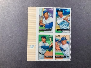 Scott 4080-83- Baseball Sluggers- MNH (S/A) Block of 4- 39c 2006- unused mint - Picture 1 of 1