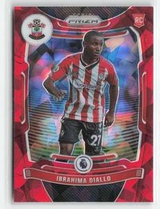 2021-22 Panini Prizm Premier League #114 Ibrahima Diallo Prizms Red Ice - Bild 1 von 2
