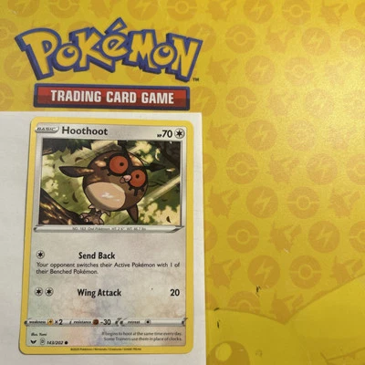 Hoothoot 143/202 Swsh01: Sword & Shield Regular - Image 1 of 4