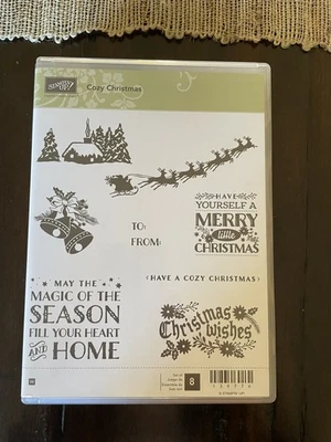 Stampin’ Up! Acogedor juego de estampillas de Navidad adhesivas #139779 Foto 1 de 3