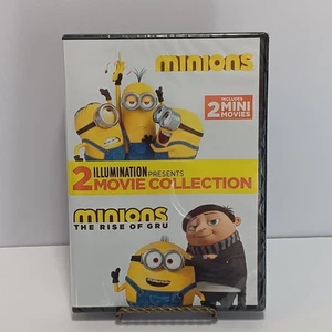 Minions/Minions the Rise of Gru DVD 2 movie set Region 1 Steve Carell NEW #4 - Imagen 1 de 6