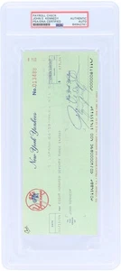 John E. Kennedy New York Yankees Signed Check November 15, 1984 - PSA 84942741 - Picture 1 of 2