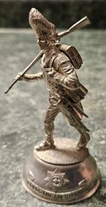 Vintage Chas Stadden Pewter Figurine Coldstream Guard Royal Buckingham England - Picture 1 of 12