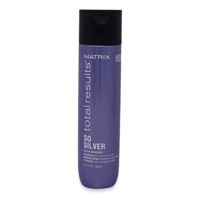 Matrix So Silver Purple Shampoo Neutralizes Yellow Tones 10.1 Fl Oz New - Image 1 of 4