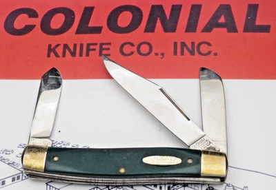 Vintage USA made COLONIAL KNIFE - Large Stock Knife - Stainless Steel Blades - Image 1 of 4